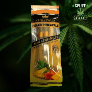 King Palm - Peach Pineapple Leaf Roll