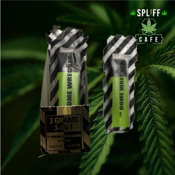 Dome Wrecker - Strawberry Kiwi – 3 in 1 Hybrid Disposable Vape