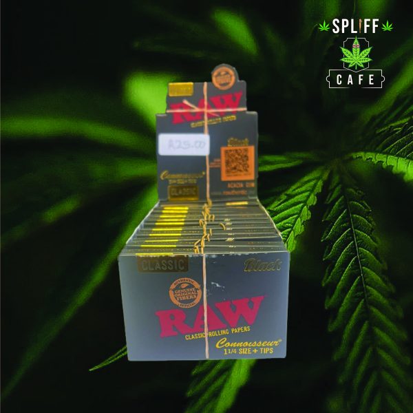 RAW Black Connoisseur Mini Rolling Paper