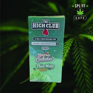 The High Club Vape – Bacio Gelato x Thin Mint GSC Dual Flavor Disposable Vape