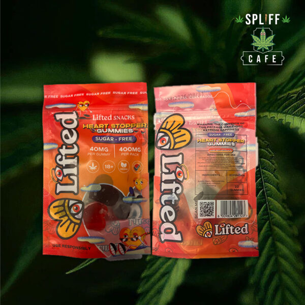 Lifted Snacks Heart Stopper Gummies – 400mg (Sugar Free)